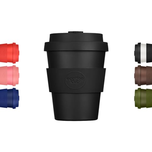 Kerr & Napier Kaffeebecher, wiederverwendbar, umweltfreundlich, 100 % pflanzliche Basis, melaminfrei und biologisch abbaubar, spülmaschinen-/mikrowellengeeignet, Reisebecher, 180 ml von Ecoffee Cup