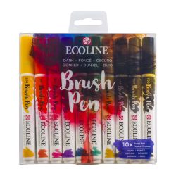 Brush Pen Set 10 Stück von ECOLINE