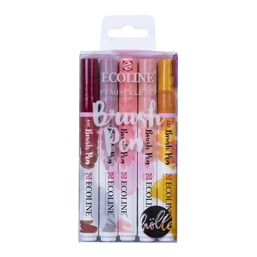Ecoline 5 Stück Damen Pinselstifte in tollen Farben Ecoline 5 Stück Damen Pinselstifte in tollen Farben von Ecoline
