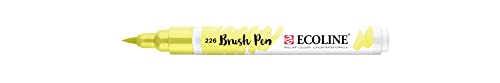 Ecoline ECO LINE Liquid Watercolor Brush Pen Pastellgelb (11502260) von Ecoline
