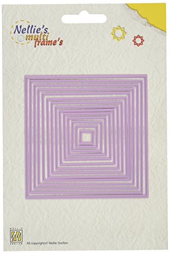 Ecstasy Crafts Nellie's Choice Multi-Rahmen-Stanzformen, gerade, quadratisch, 14 Stück von Ecstasy Crafts