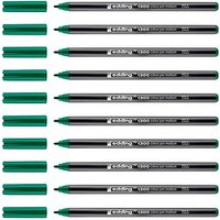 edding 1300 Filzstifte grün, 10 St. von Edding