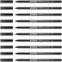 edding 1300 Filzstifte schwarz, 10 St. von Edding