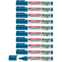 edding 21 EcoLine Permanentmarker blau 1,5 - 3,0 mm, 10 St. edding 21 EcoLine Permanentmarker blau 1,5 - 3,0 mm, 10 St. von Edding
