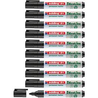 edding 21 EcoLine Permanentmarker schwarz 1,5 - 3,0 mm, 10 St. edding 21 EcoLine Permanentmarker schwarz 1,5 - 3,0 mm, 10 St. von Edding