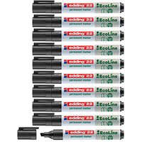 edding 22 EcoLine Permanentmarker schwarz 1,0 - 5,0 mm, 10 St. von Edding