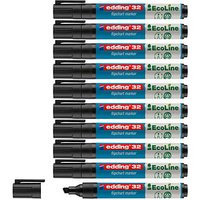 edding 32 Ecoline Flipchart-Marker schwarz 1,0 - 5,0 mm, 10 St. von Edding