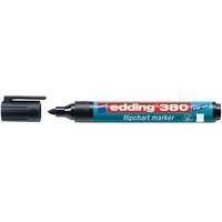 edding 380 Flipchart-Marker schwarz 1,5 - 3,0 mm, 10 St. von Edding