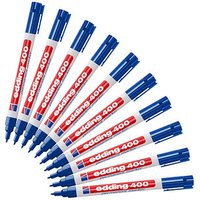 edding 400 Permanentmarker blau 1,0 mm, 10 St. edding 400 Permanentmarker blau 1,0 mm, 10 St. von Edding