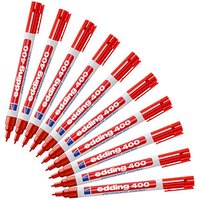 edding 400 Permanentmarker rot 1,0 mm, 10 St. edding 400 Permanentmarker rot 1,0 mm, 10 St. von Edding