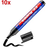 edding Brilliant-Paper-Marker 33 Permanentmarker schwarz 1,0 - 5,0 mm, 10 St. edding Brilliant-Paper-Marker 33 Permanentmarker schwarz 1,0 - 5,0 mm, 10 St. von Edding