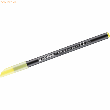 Edding Fasermaler edding 1200 colourpen 1mm Honigmelone von Edding