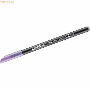 Edding Fasermaler edding 1200 colourpen 1mm beerig Lavendel Edding Fasermaler edding 1200 colourpen 1mm beerig Lavendel von Edding