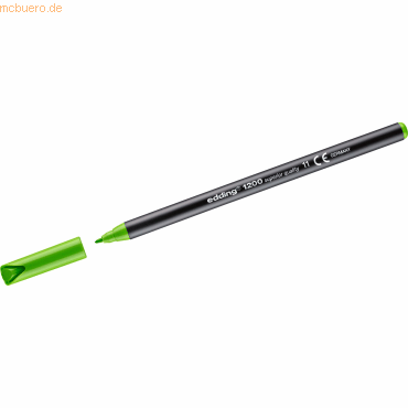 10 x Edding Fasermaler edding 1200 colourpen 1mm hellgrün 10 x Edding Fasermaler edding 1200 colourpen 1mm hellgrün von Edding