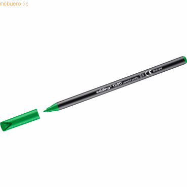 10 x Edding Fasermaler edding 1200 colourpen 1mm neongrün 10 x Edding Fasermaler edding 1200 colourpen 1mm neongrün von Edding