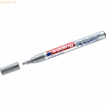 10 x Edding Glanzlack-Marker edding 753 creative 1-2,5mm silber 10 x Edding Glanzlack-Marker edding 753 creative 1-2,5mm silber von Edding