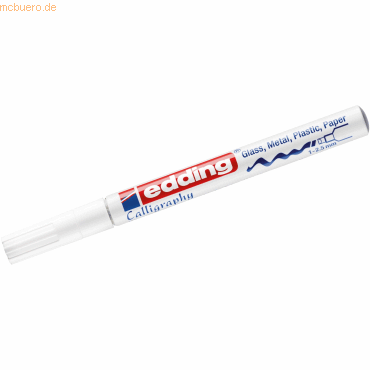 10 x Edding Glanzlack-Marker edding 753 creative 1-2,5mm weiß von Edding