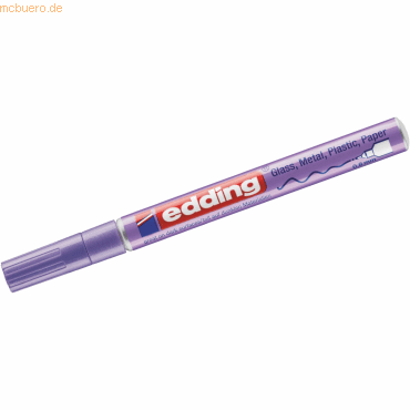 10 x Edding Glanzlack-Marker edding 780 0,8mm violett-metallic von Edding