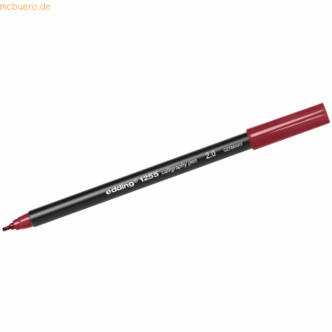 10 x Edding Kalligrafie-Stift edding 1255 2.0mm karmesinrot 10 x Edding Kalligrafie-Stift edding 1255 2.0mm karmesinrot von Edding
