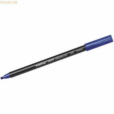 10 x Edding Kalligrafie-Stift edding 1255 3.5mm stahlblau 10 x Edding Kalligrafie-Stift edding 1255 3.5mm stahlblau von Edding