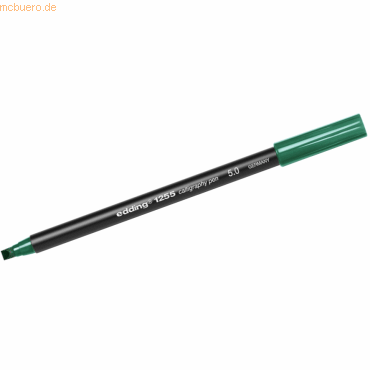 10 x Edding Kalligrafie-Stift edding 1255 5.0mm flaschengrün 10 x Edding Kalligrafie-Stift edding 1255 5.0mm flaschengrün von Edding