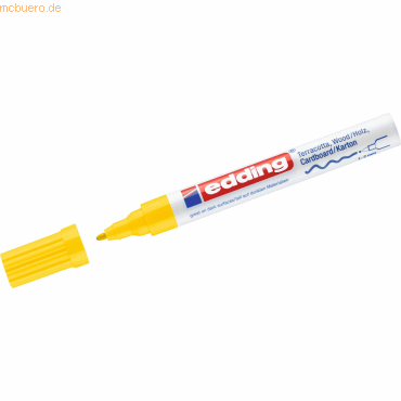 10 x Edding Mattlack-Marker edding 4040 creative 1-2mm gelb von Edding