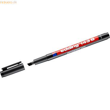 Edding Permanent Pen edding 143 B 1-3mm schwarz Edding Permanent Pen edding 143 B 1-3mm schwarz von Edding