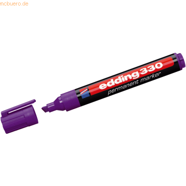 10 x Edding Permanentmarker edding 330 violett 10 x Edding Permanentmarker edding 330 violett von Edding