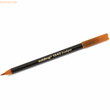 10 x edding Pinselmaler edding 1340 Brushpen ocker 10 x edding Pinselmaler edding 1340 Brushpen ocker von Edding