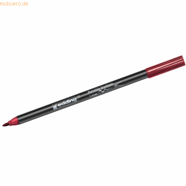 edding Porzellan-Pinselstift edding 4200 1-4mm karmesin von Edding