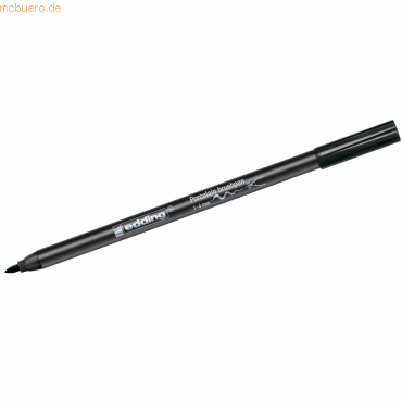 10 x edding Porzellan-Pinselstift edding 4200 1-4mm schwarz 10 x edding Porzellan-Pinselstift edding 4200 1-4mm schwarz von Edding
