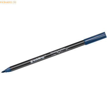 10 x edding Porzellan-Pinselstift edding 4200 1-4mm stahlblau 10 x edding Porzellan-Pinselstift edding 4200 1-4mm stahlblau von Edding