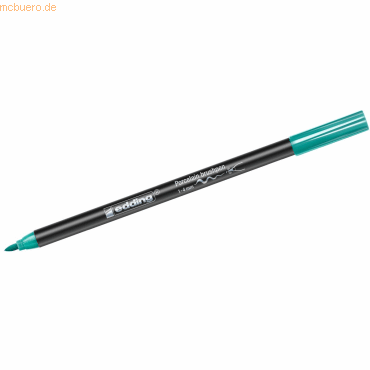 10 x edding Porzellan-Pinselstift edding 4200 1-4mm türkis von Edding