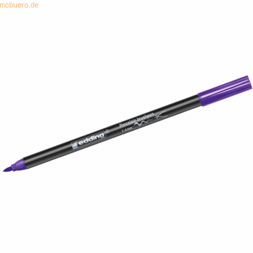 10 x edding Porzellan-Pinselstift edding 4200 1-4mm violett von Edding