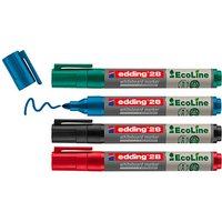 edding 28 Ecoline Whiteboard-Marker farbsortiert 1,5 - 3,0 mm, 4 St. edding 28 Ecoline Whiteboard-Marker farbsortiert 1,5 - 3,0 mm, 4 St. von Edding