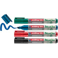 edding 29 Ecoline Whiteboard-Marker farbsortiert 1,0 - 5,0 mm, 4 St. von Edding