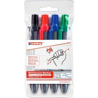 edding retract 12 Whiteboard-Marker farbsortiert 1,5 - 3,0 mm, 4 St. von Edding