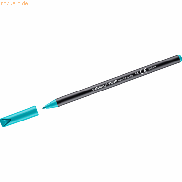 5 x Edding Fasermaler edding 1200 colourpen 1mm türkis 5 x Edding Fasermaler edding 1200 colourpen 1mm türkis von Edding