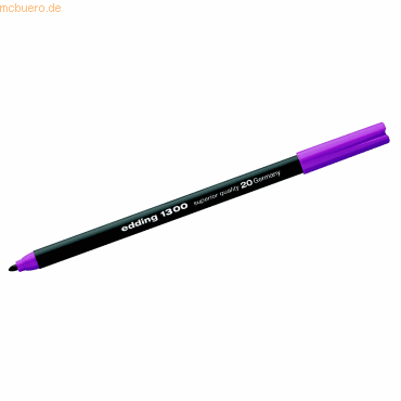 5 x Edding Fasermaler edding 1300 color pen rot violett 5 x Edding Fasermaler edding 1300 color pen rot violett von Edding