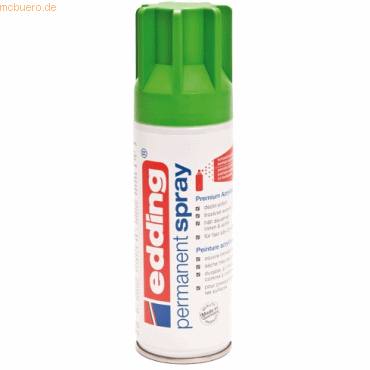 Edding Acryl-Farblack Permanentspray gelbgrün seidenmatt RAL6018 Edding Acryl-Farblack Permanentspray gelbgrün seidenmatt RAL6018 von Edding