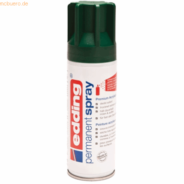 Edding Acryl-Farblack Permanentspray moosgrün seidenmatt RAL6005 Edding Acryl-Farblack Permanentspray moosgrün seidenmatt RAL6005 von Edding