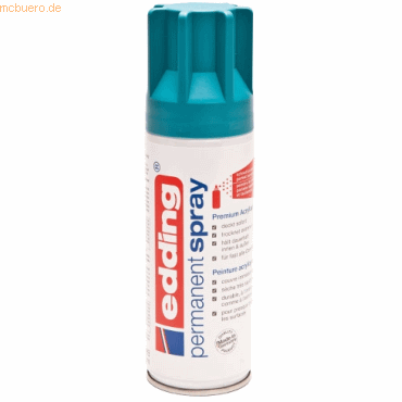 Edding Acryl-Farblack Permanentspray petrol seidenmatt Edding Acryl-Farblack Permanentspray petrol seidenmatt von Edding