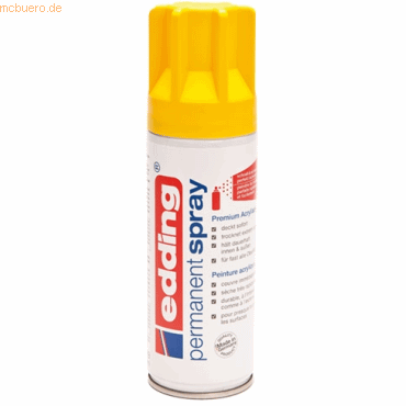 Edding Acryl-Farblack Permanentspray verkehrsgelb seidenmatt RAL1023 Edding Acryl-Farblack Permanentspray verkehrsgelb seidenmatt RAL1023 von Edding
