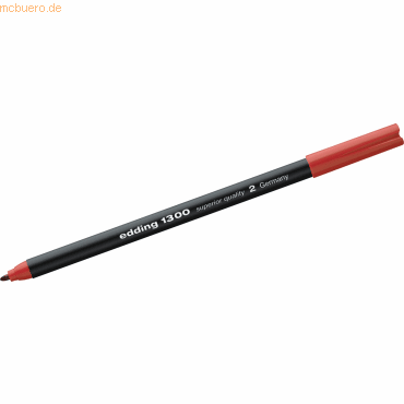 Edding Fasermaler edding 1300 rot Edding Fasermaler edding 1300 rot von Edding