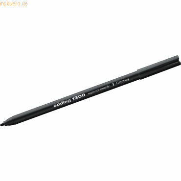 Edding Fasermaler edding 1300 schwarz Edding Fasermaler edding 1300 schwarz von Edding