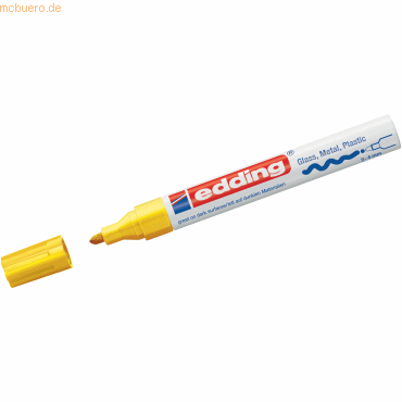 10 x Edding Glanzlack-Marker edding 750 gelb 10 x Edding Glanzlack-Marker edding 750 gelb von Edding