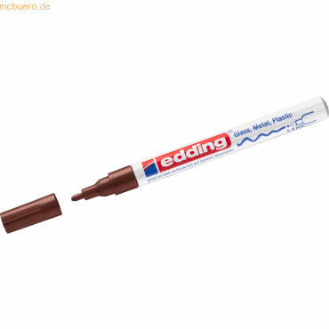 10 x Edding Glanzlack-Marker edding 751 1-2mm braun 10 x Edding Glanzlack-Marker edding 751 1-2mm braun von Edding