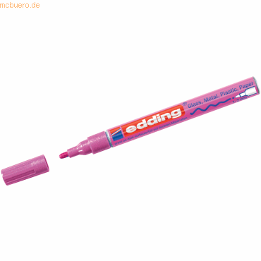 Edding Glanzlack-Marker edding 751 pink-metallic Edding Glanzlack-Marker edding 751 pink-metallic von Edding