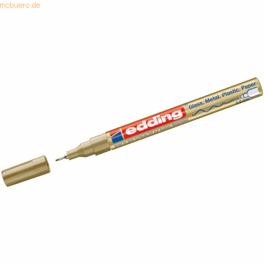 10 x Edding Glanzlack-Marker edding 780 gold von Edding