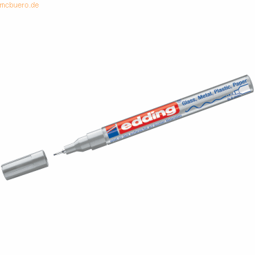 10 x Edding Glanzlack-Marker edding 780 silber 10 x Edding Glanzlack-Marker edding 780 silber von Edding
